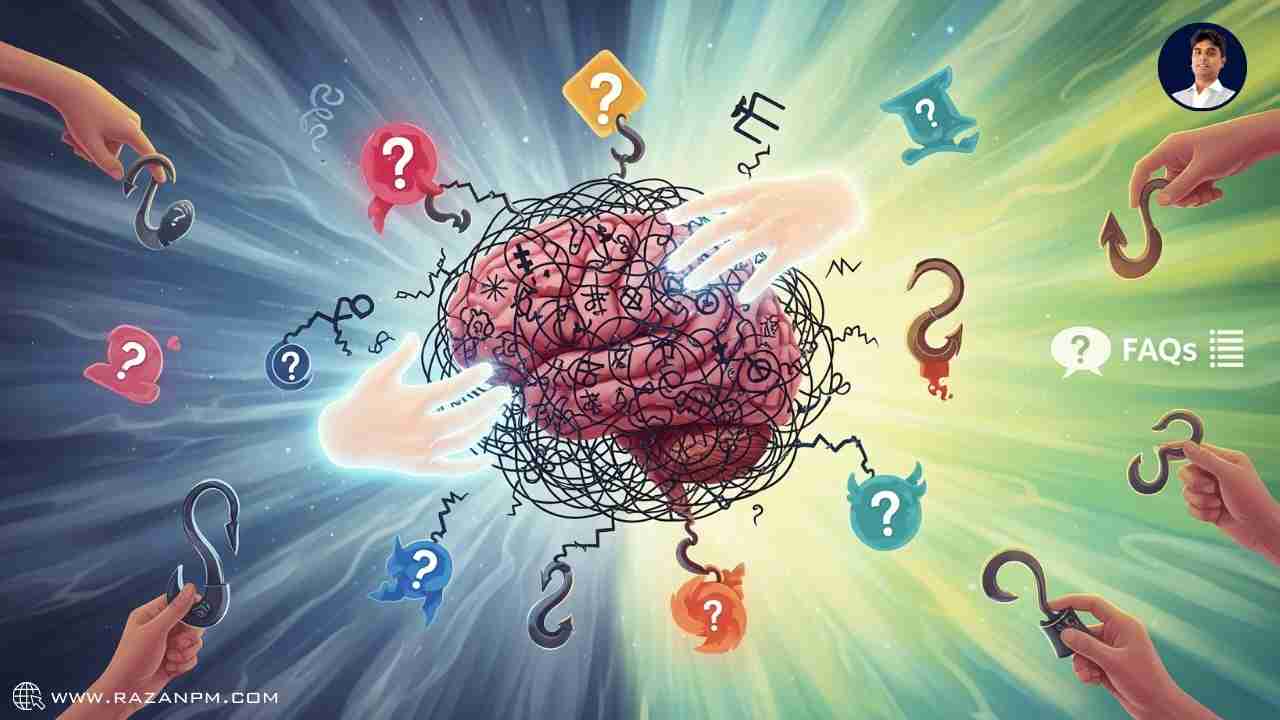 faqs on anxiety, stress, and emotional hooks