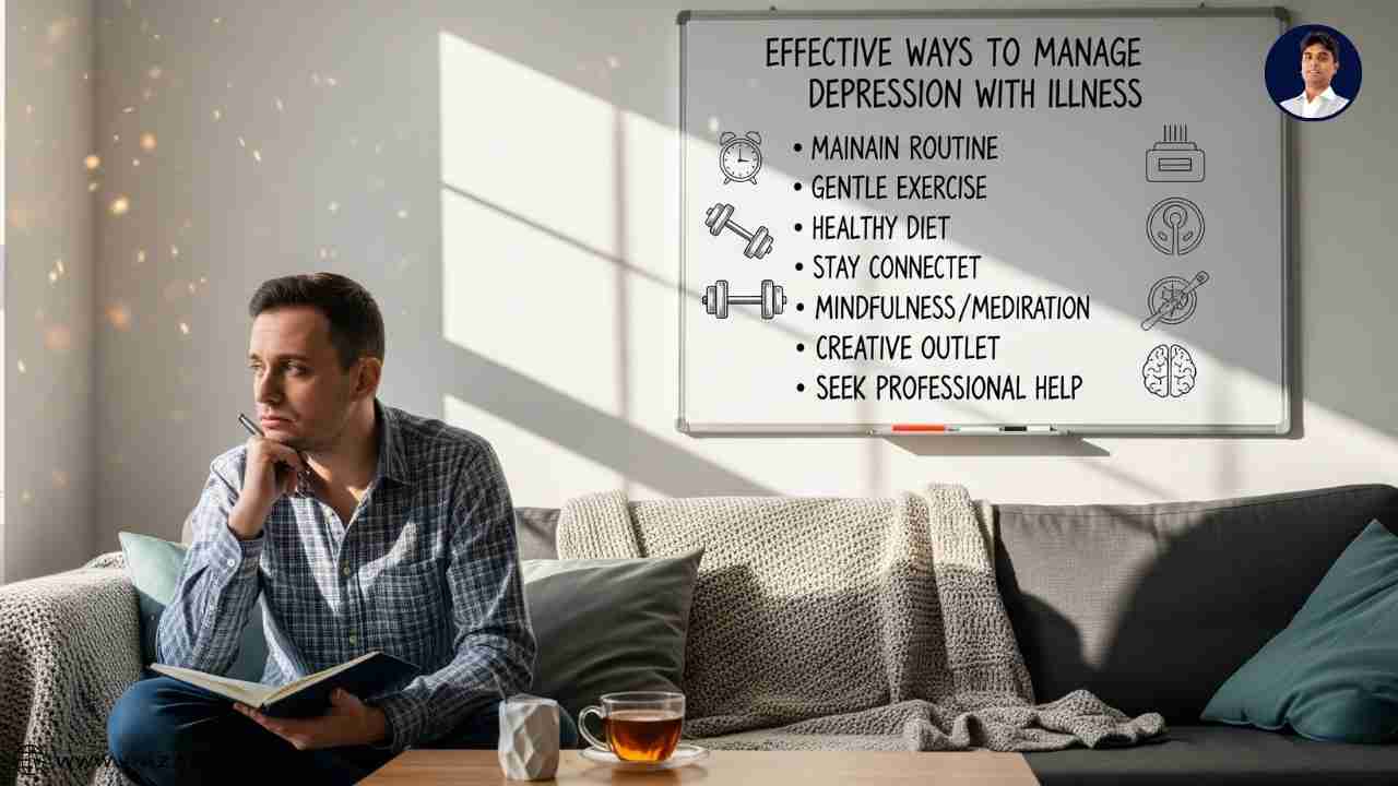 effective ways to manage depression with illness