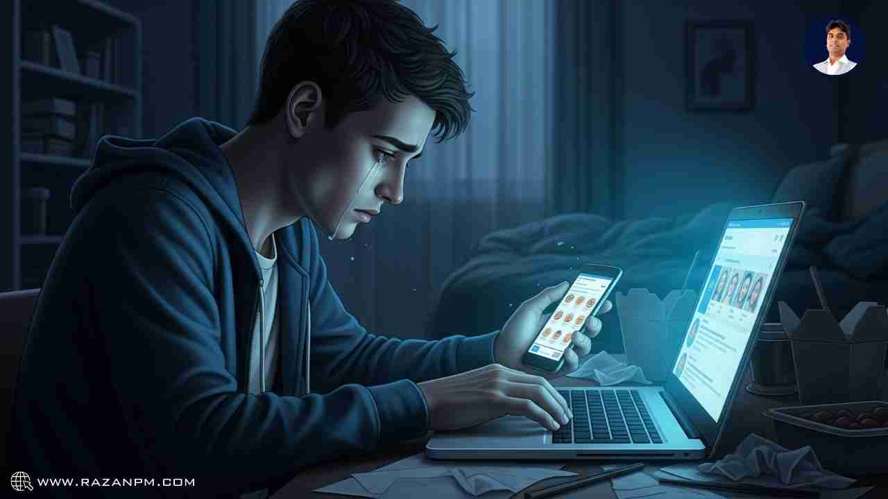 why online silence feels so painful