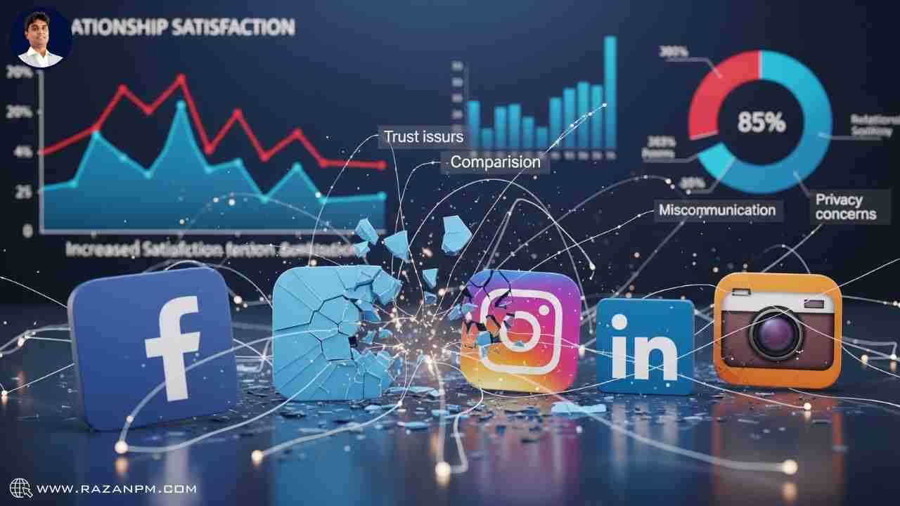 research on social media relationship issues