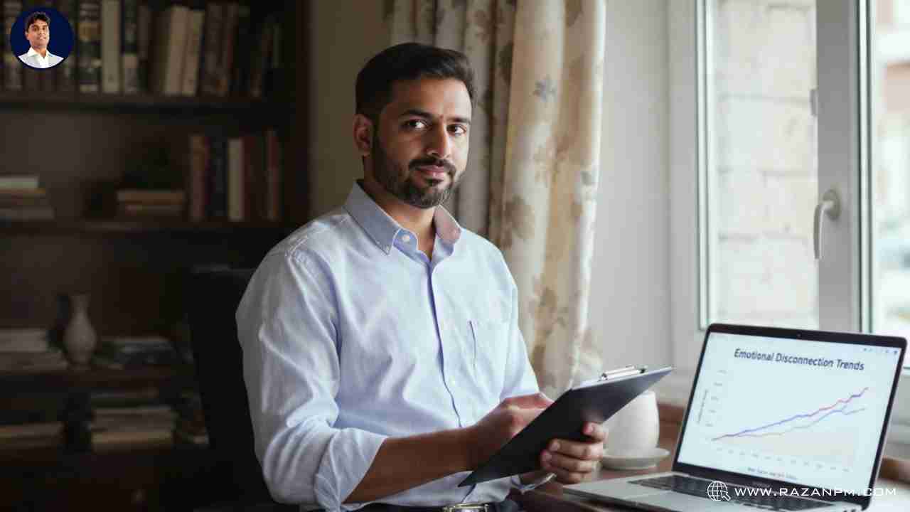 research on emotional disconnection in couples
