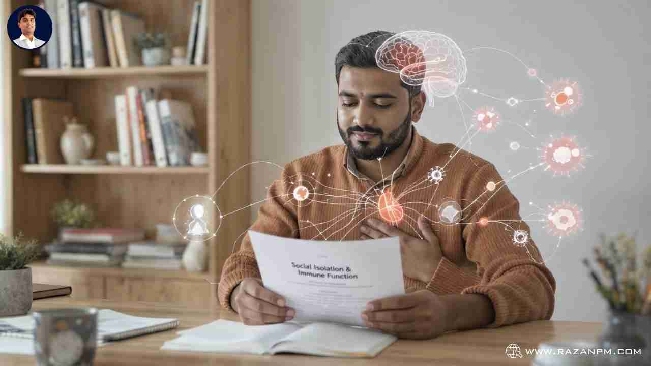 research evidence linking isolation to illness