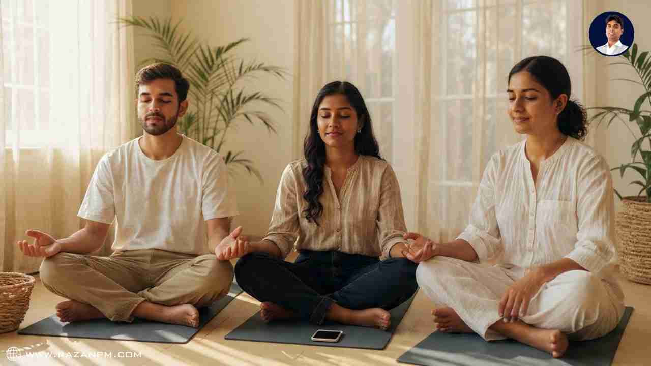 simple mind reset for texting stress