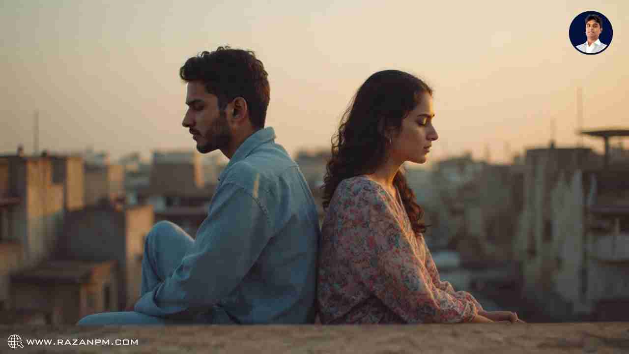 how couples feel after long silence