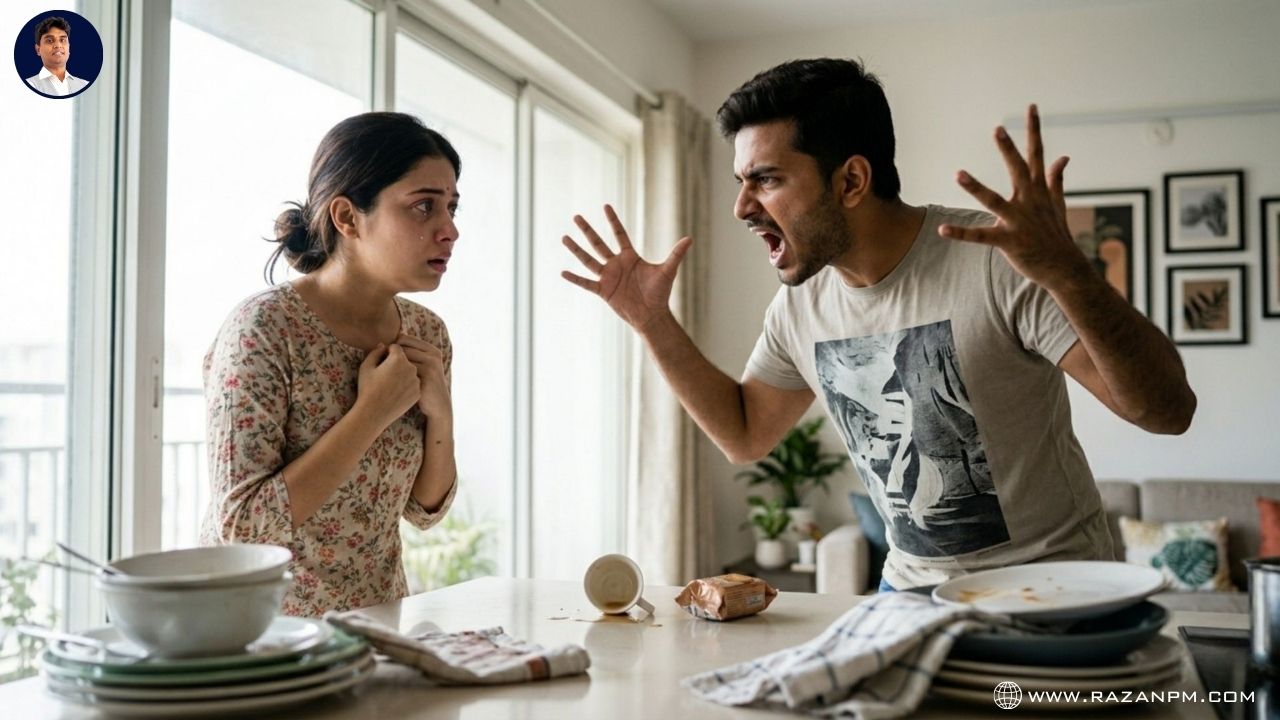 Small issues become big fights marriage